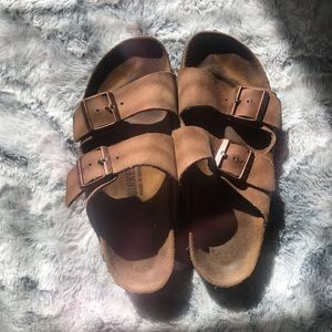 Birkenstock’s size 38 Tan Leather